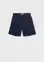 Bermuda Marina Tejano Soft Talla 38 Mujer Mango