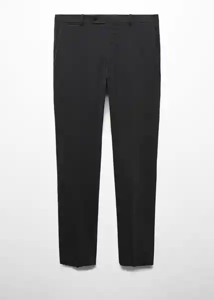 Pantalón Breda Gris Talla 46 Hombre Mango