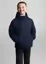 Abrigo Anorak Pepe7 Navy Talla 13 Niños Mango