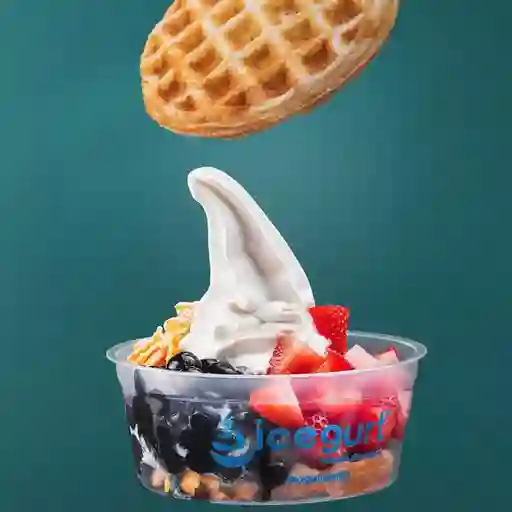 Bowl base de waffle