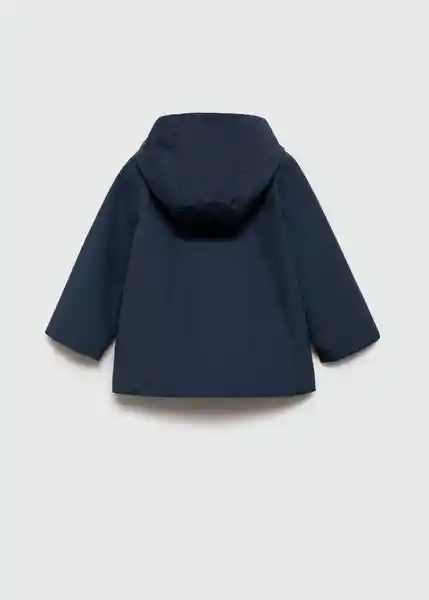 Saco Parka Pia Navy Talla 69 Niñas Mango