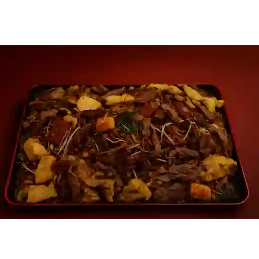 Caja de arroz chino oriental
