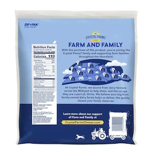 Crystal Farms Mezcla Mexicana de 4 Quesos