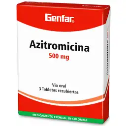 Genfar Azitromicina (500 mg)