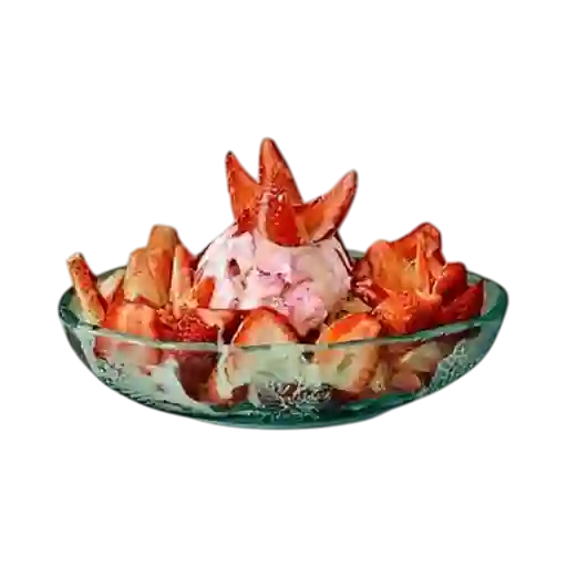 Fresas con Crema