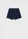 Short Val Navy Talla 12 Niñas Mango