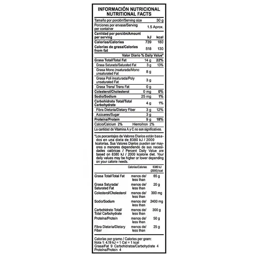 Manitoba Maní Horneado Bajo Contenido en Sodio