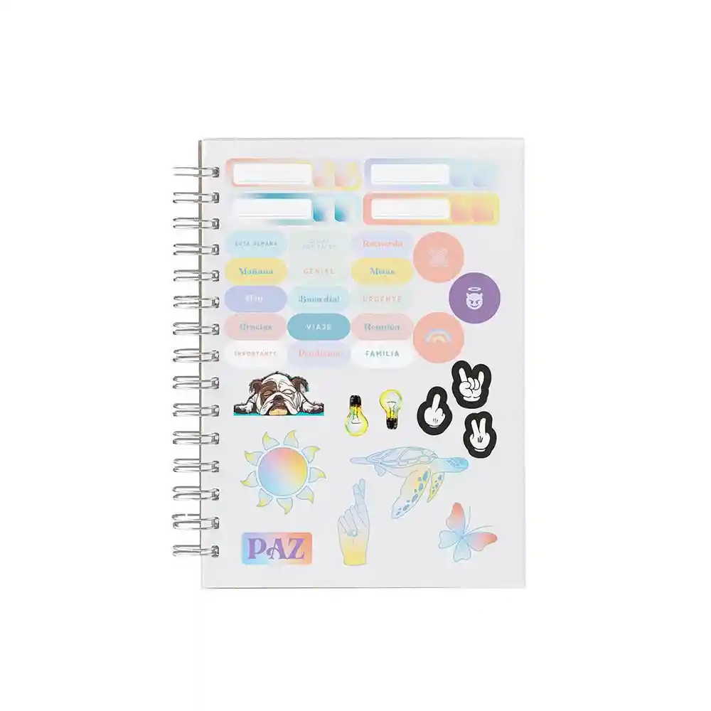 Sosarte Cuaderno Love is The Answer Cuadriculado 80 Hojas