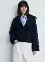Chaqueta Swift2 Navy Talla XS Mujer Mango