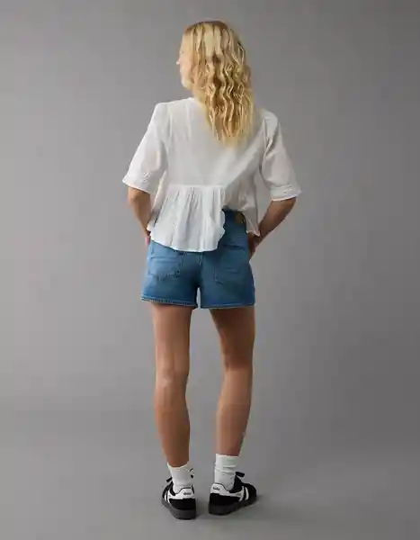 Short Mujer Azul Talla: 2 8124471 American Eagle