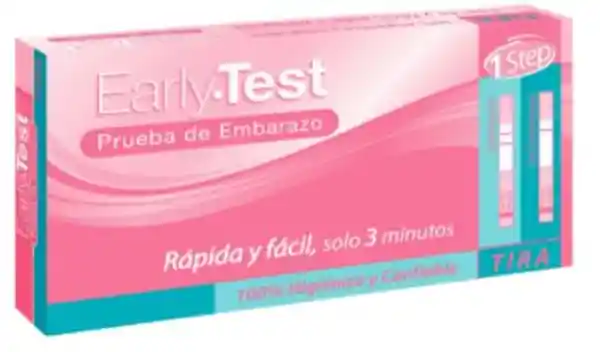 Test Early  Prueba De Embarazo En Tira