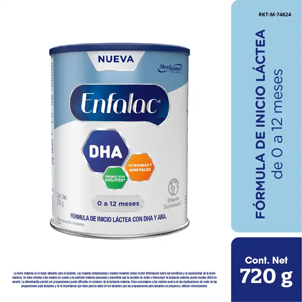 Formula Infantil Enfalac de 0 a 12 Meses