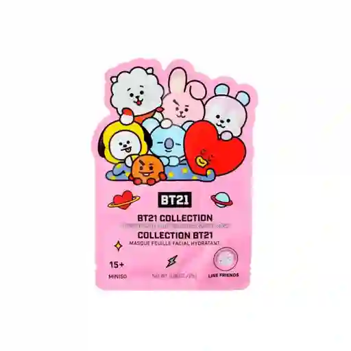 Bt21 Mascarilla Facial Hidratante Impresa