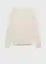 Jersey Avena Marfil Talla S Hombre Mango