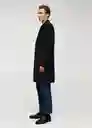 Abrigo Barley Navy Talla XL Hombre Mango