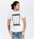 Unser Camiseta Blanco Talla XL 824258