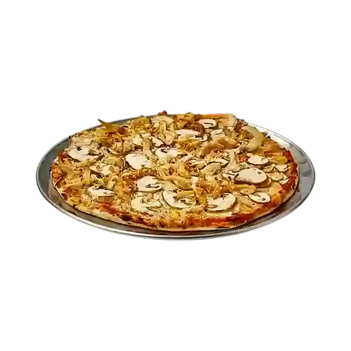 Pizza Pollo y Champiñones Grande