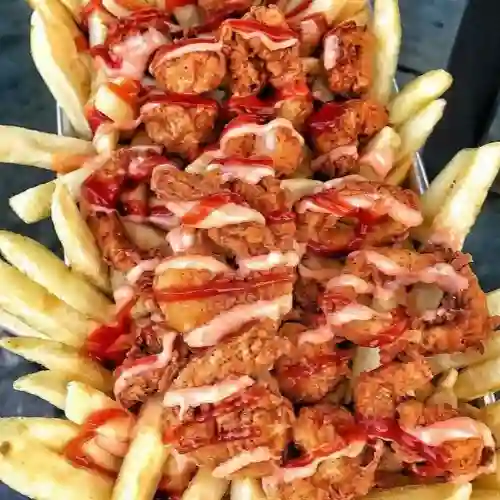 Salchipapa de Pollo