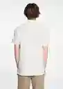 Camisa Polo Slim Off White Talla 21 Teen Niños Mango