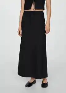 Falda Lago Negro Talla XS Mujer Mango