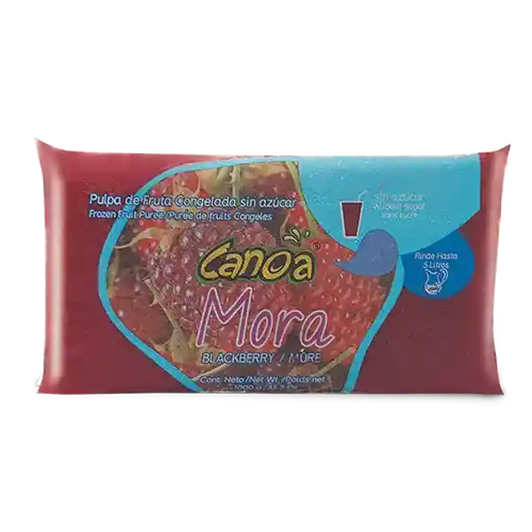 Canoa Pulpa de Fruta Mora