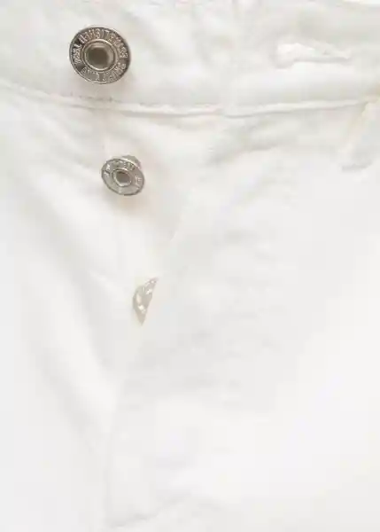 Short Andy Blanco Talla 38 Mujer Mango