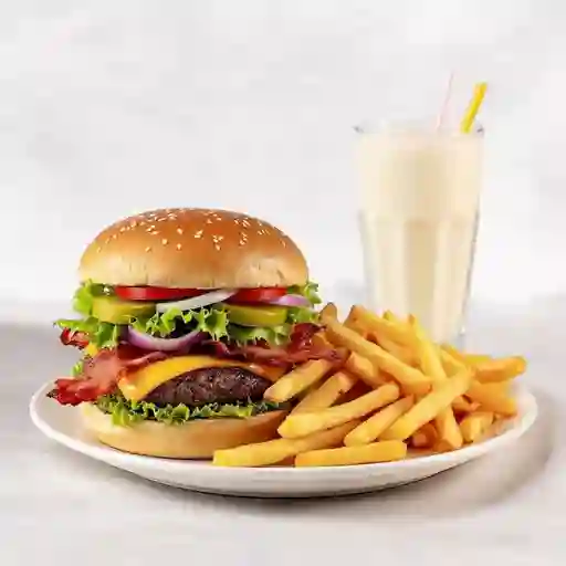 Combo Hamburguesa Clásica