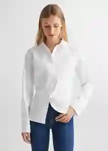 Camisa Isa Blanco Talla 18 Teen Niñas Mango