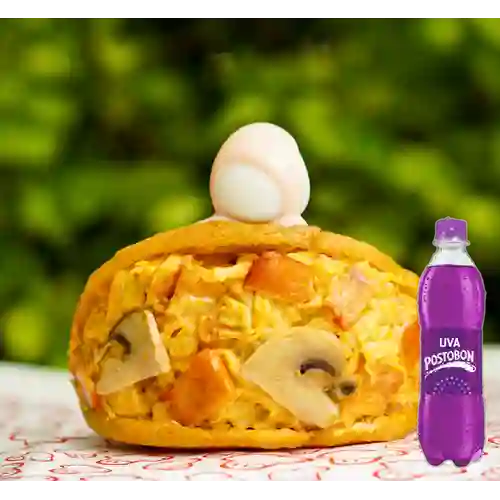 Combo Arepiz Especial + Postobon Uva 400 ml