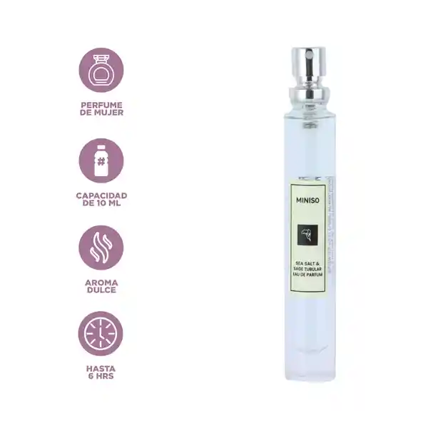 Perfume Mini Sea Salt And Sage Serie Miniso