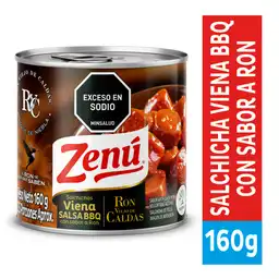 Zenú Salchicha Viena Ron 180 g