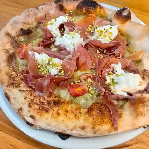 Pizza de Pistacho
