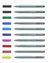 Micropunta Faber-castell Grip Finepen 0.4mm X 10 Unidades