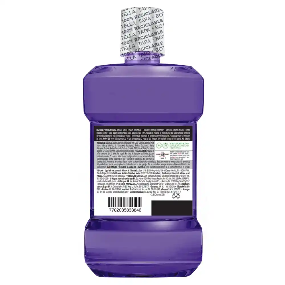 Enjuague Bucal LISTERINE Cuidado Total 1000 ML