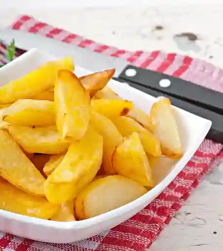 Papas Grandes con Salsa de la Casa