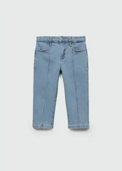 Jean Lora Tejano Claro Talla 32 Mujer Mango