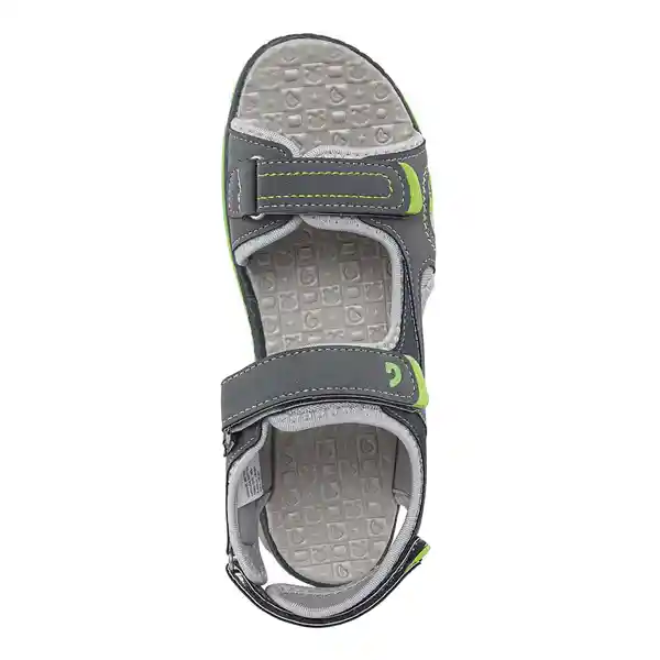 Los Gomosos Sandalias Essen Hombre y Niño Gris Verde Talla 32