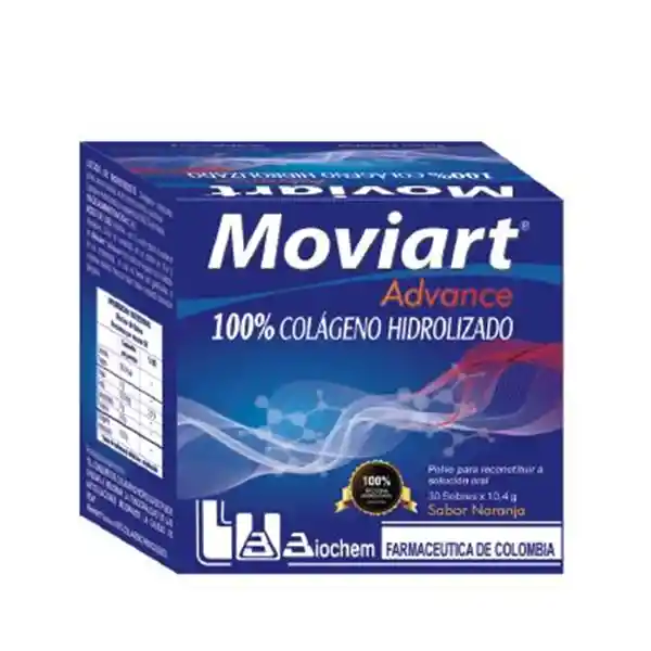 Moviart Colágeno Hidrolizado Advance Sobre