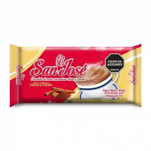 San Jose Chocolate de Mesa Sabor Clavos y Canela