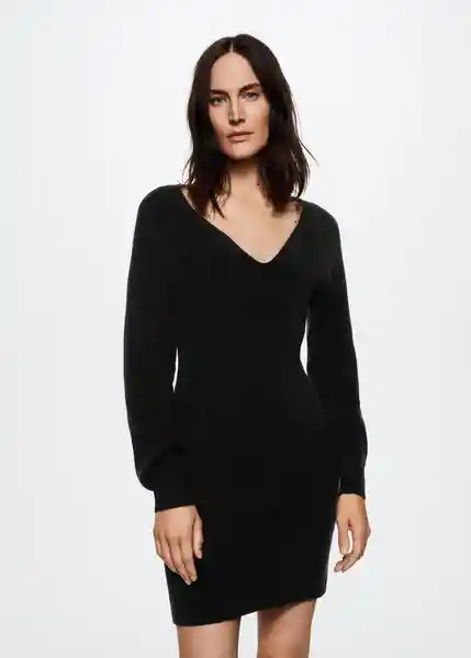 Vestido Jolene Negro Talla Xs Mujer Mango