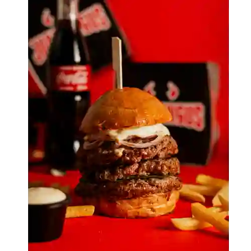 Hamburguesa Triple