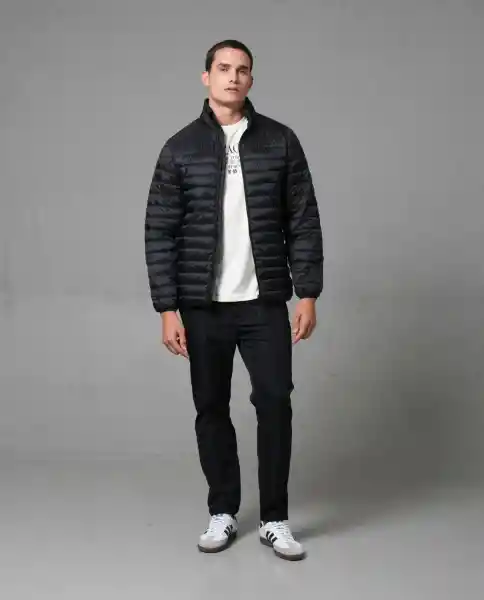 Chaqueta Hombre Negro M 120G100_NEG194007 Rifle