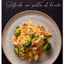 Alfredo con Pollo Al Huerto