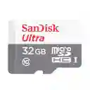 Sandisk Memoria Micro SD de 32 Gigabytes Ultra