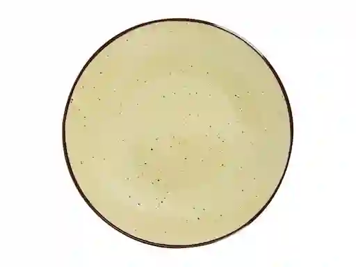 Plato de Pan Rústico Amarilñlo Casaideas