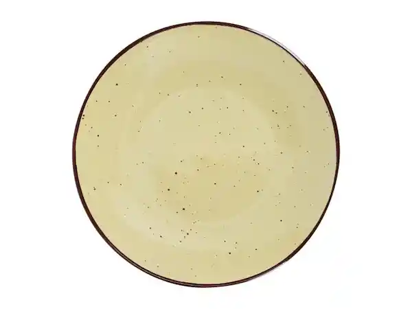 Plato de Pan Rústico Amarilñlo Casaideas