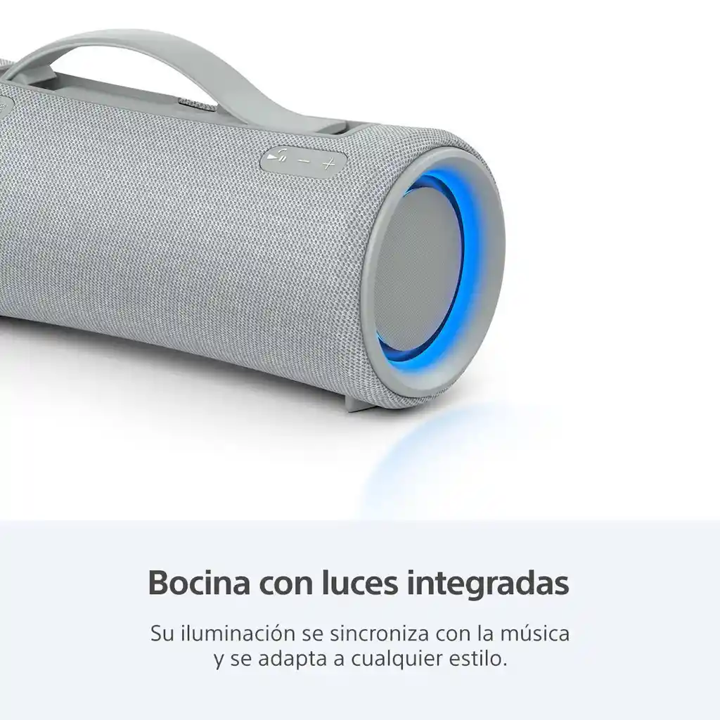 Parlante Bluetooth Portátil Gris Sony Srs-Xg300/H