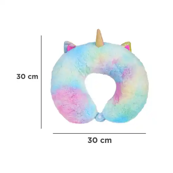 Almohada de Viaje Fantasy Serie Unicorn Multicolor Miniso