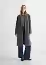 Abrigo Dune Gris Talla 21 Teen Niñas Mango