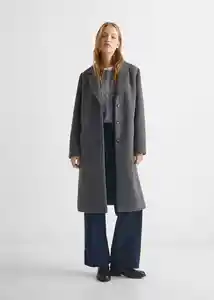 Abrigo Dune Gris Talla 21 Teen Niñas Mango